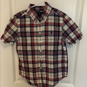 Men's Plaid Short Sleeve Shirt